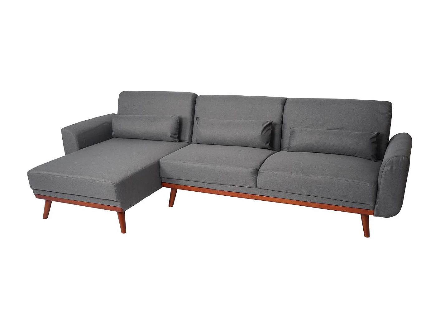 Sofa MCW-J20,  anthracite grey