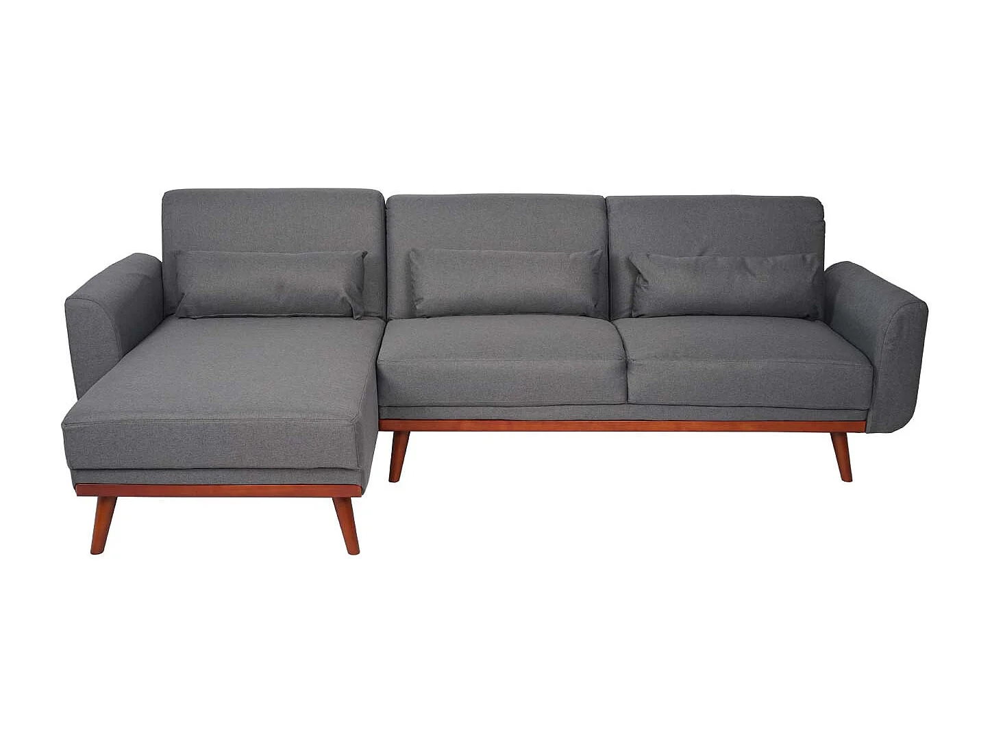 Sofa MCW-J20,  anthracite grey