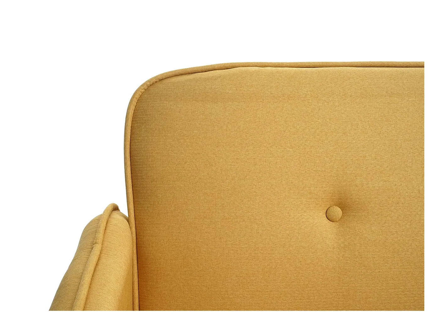 Sofa rozkładana MCW-J18,  żółty