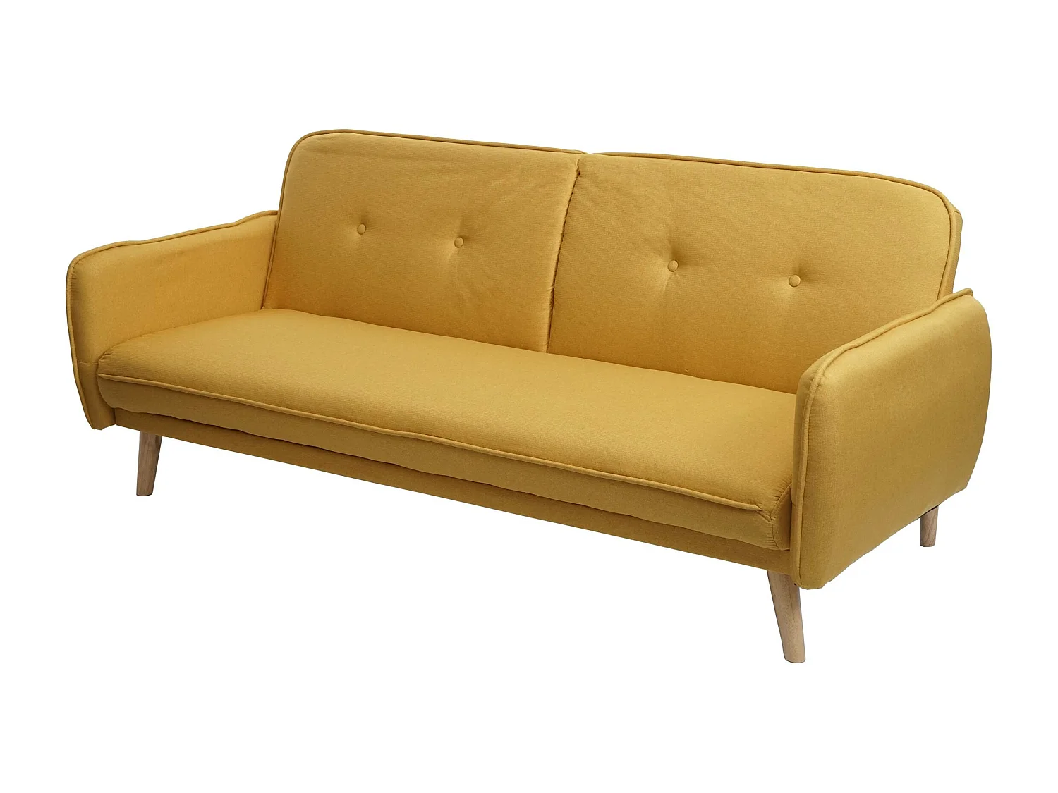 Schlafsofa MCW-J18, Gelb