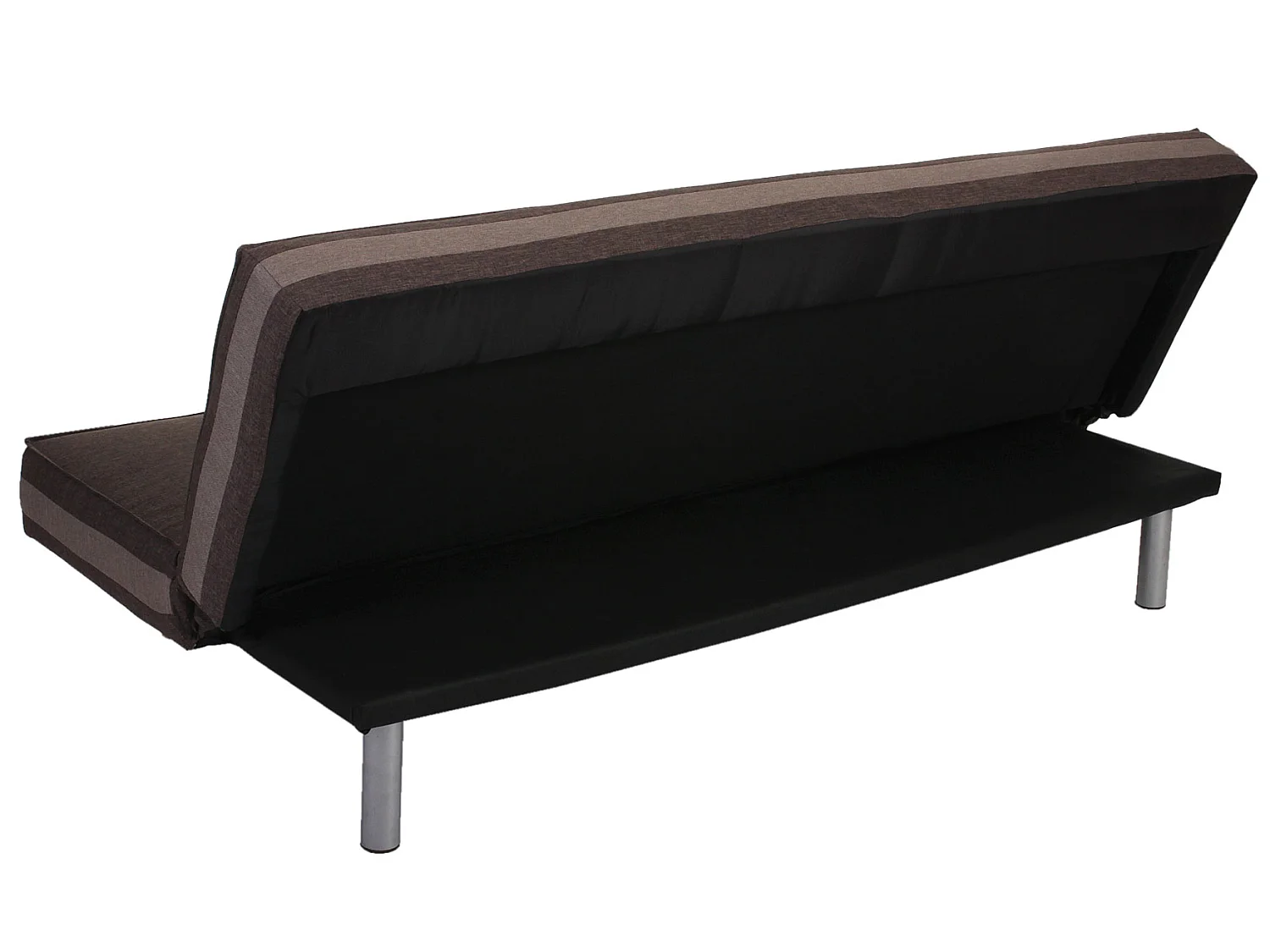 3er-Sofa  Ninove, Textil, braun