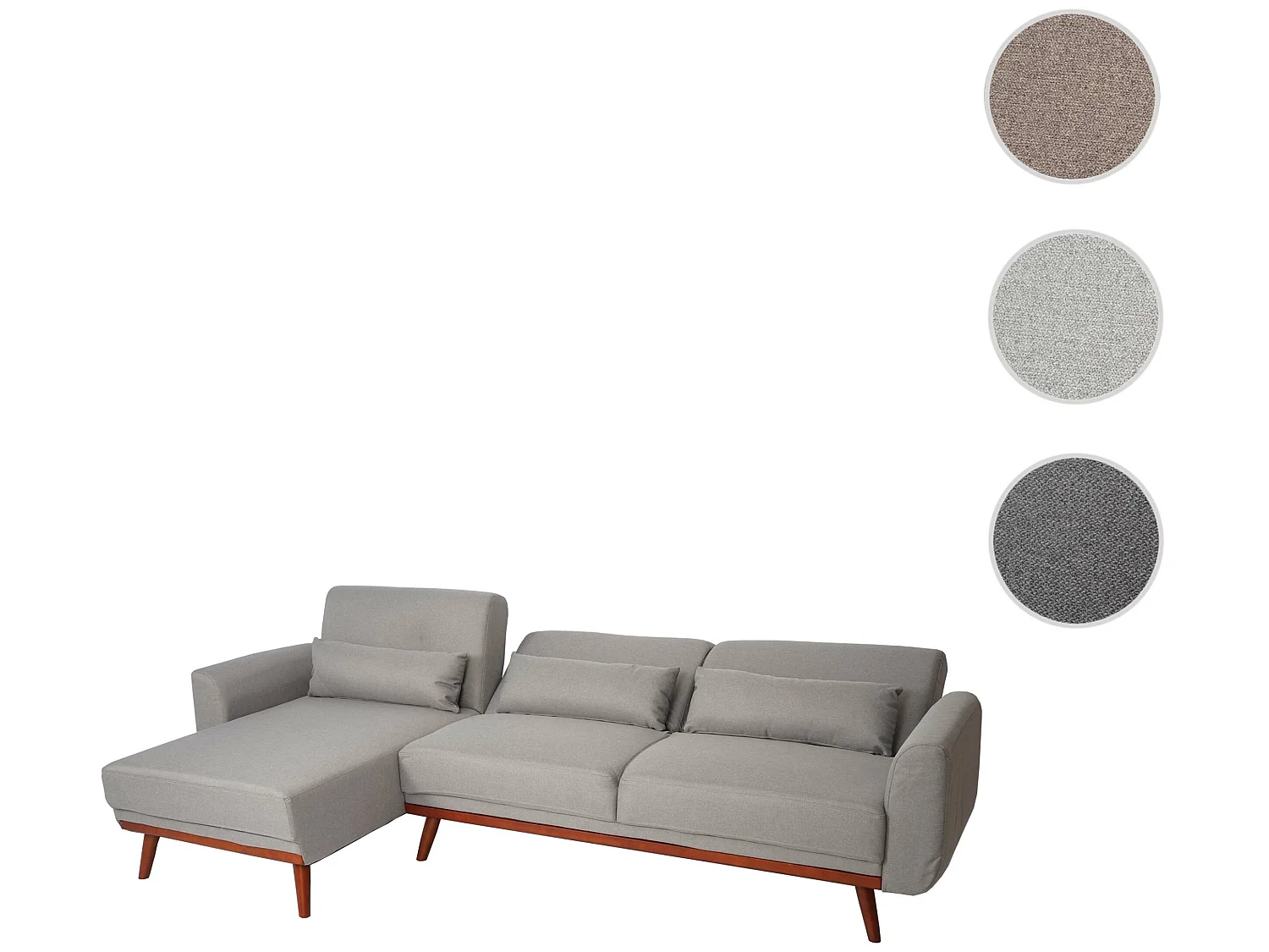 Sofa MCW-J20,  grijs