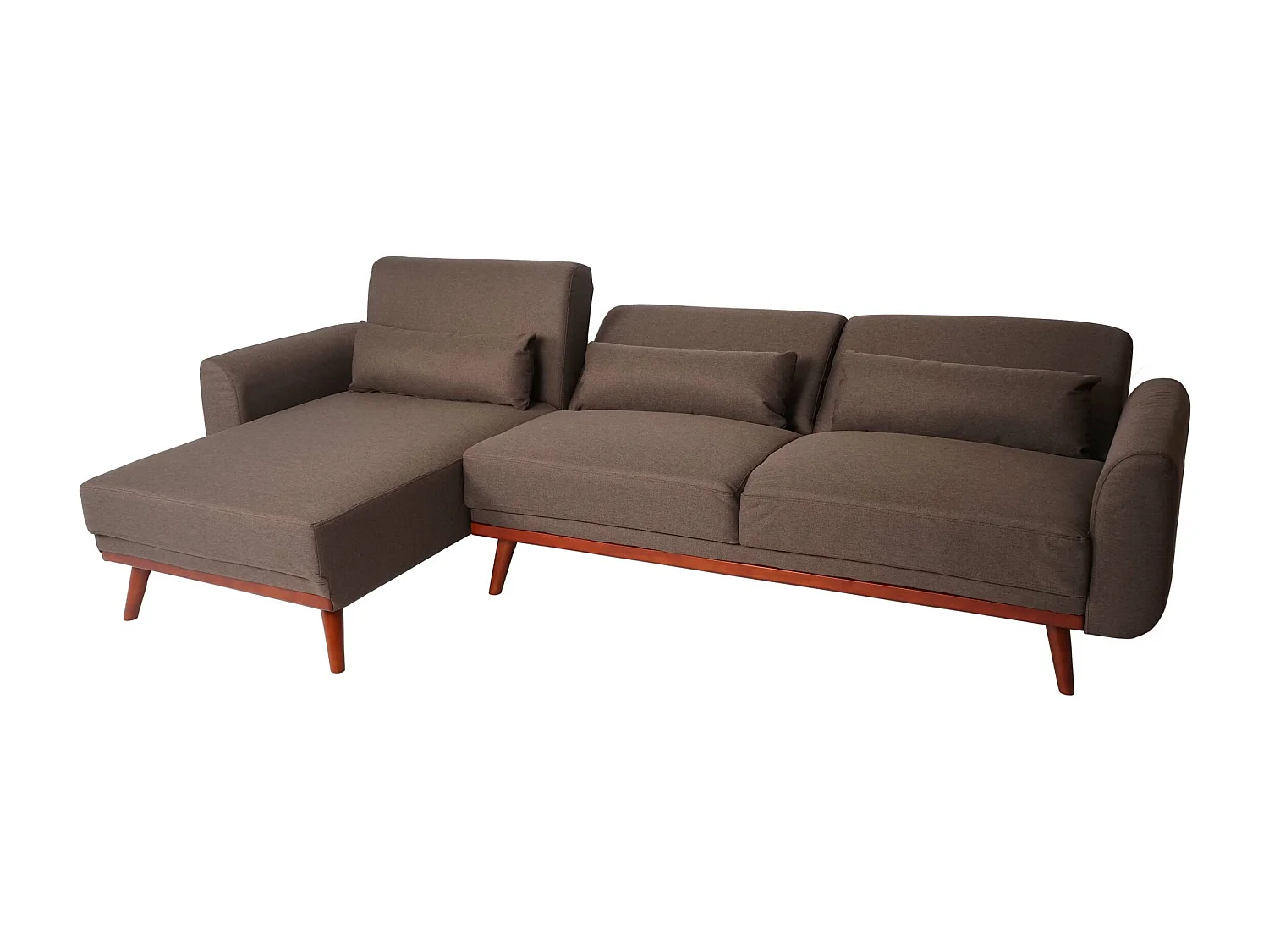 Sofa MCW-J20,  brązowy