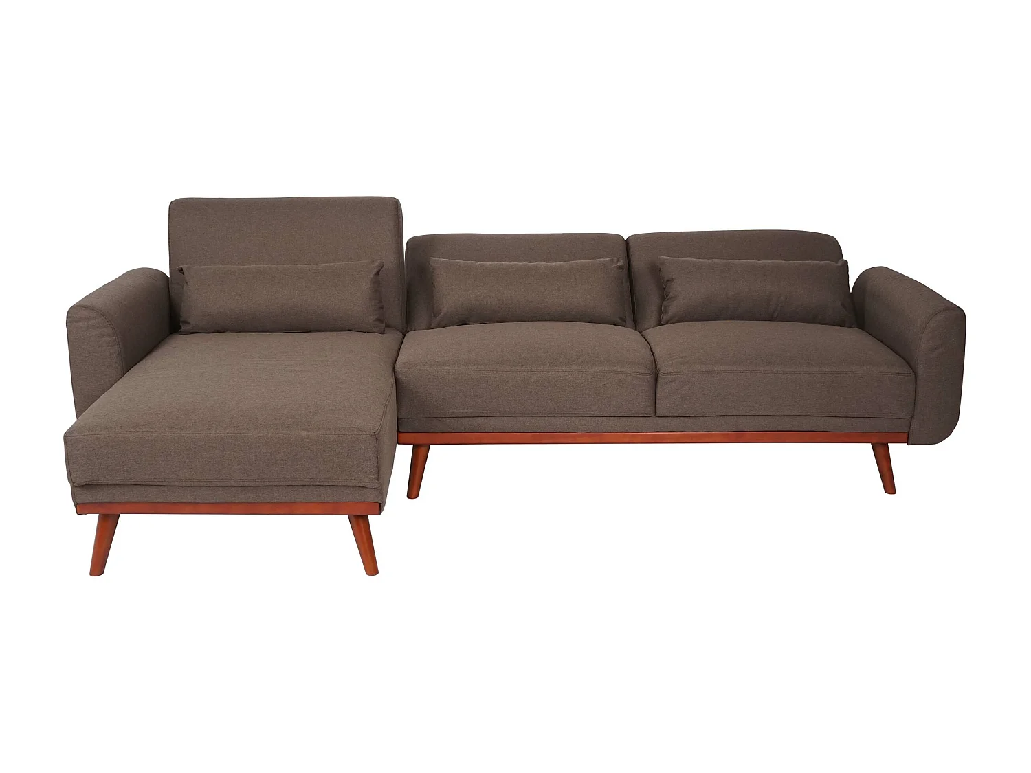 Sofa MCW-J20,  brązowy