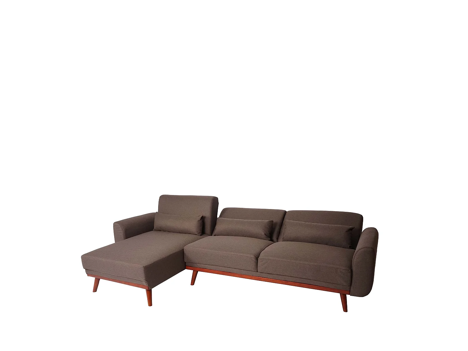 Sofa MCW-J20,  brązowa