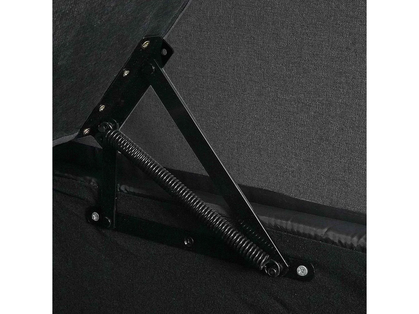 Schlafsofa MCW-D92, Dunkelgrau, ohne Deko-Kissen