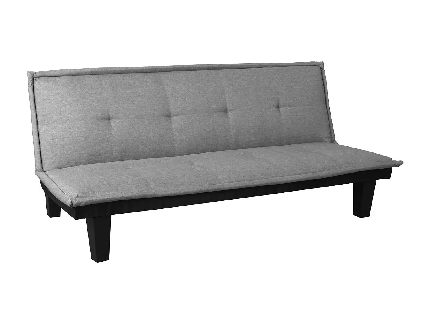 3-personers sofa MCW-C87,  tekstil, lysegrå