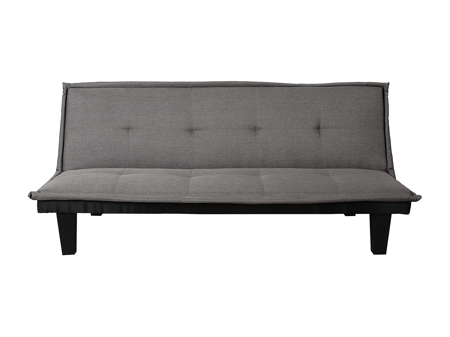 3-personers sofa MCW-C87,  stof, mørkegrå
