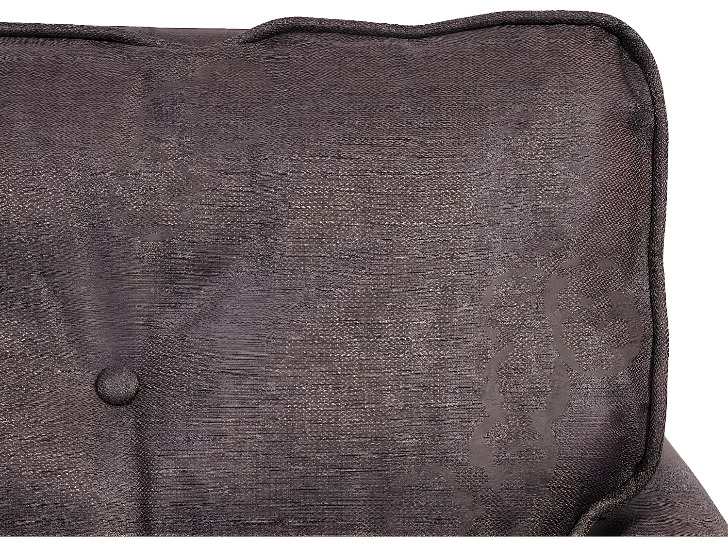 3er-Sofa MCW-J19, Stoff/Textil braun