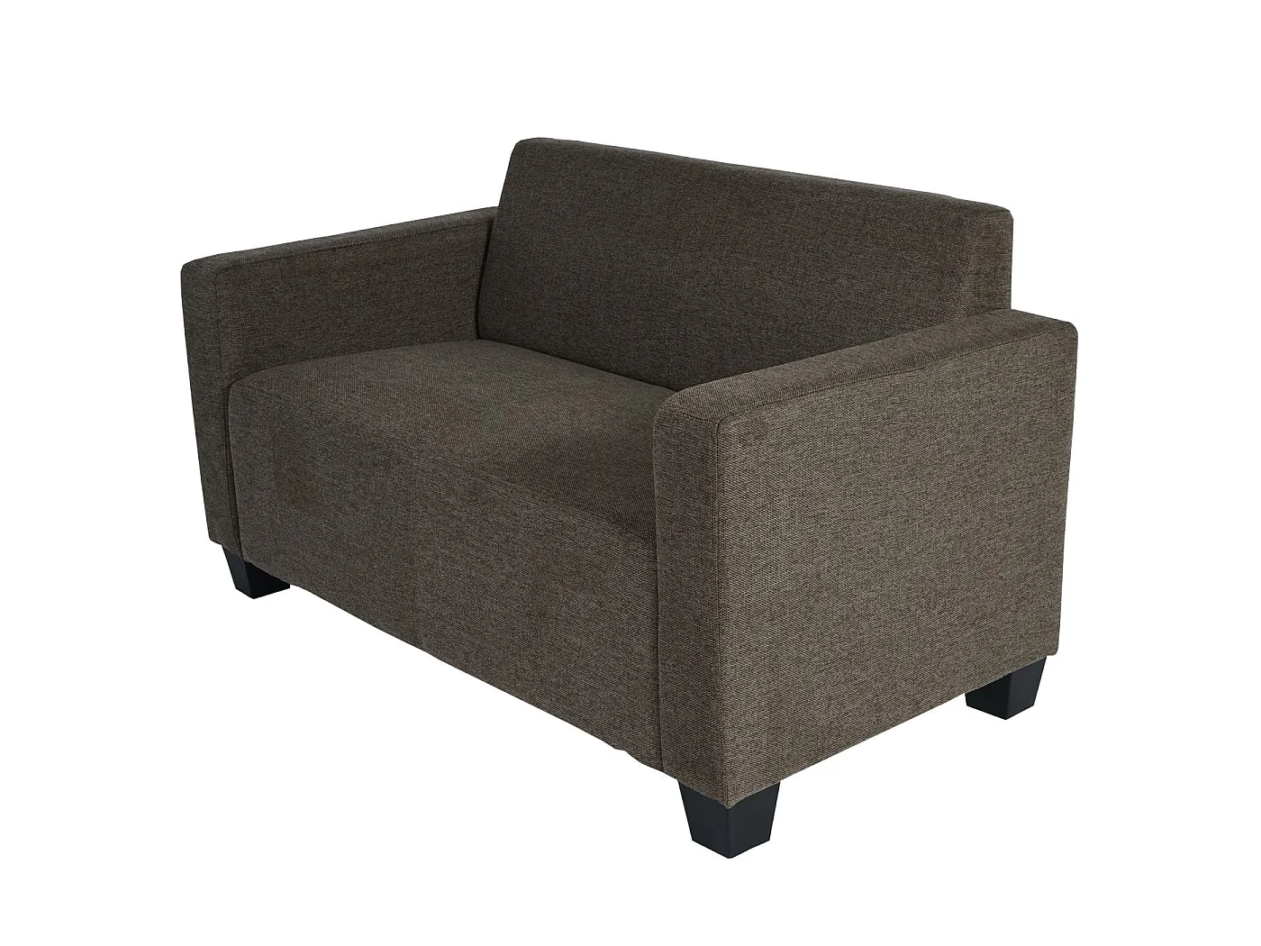 2er Sofa Couch Moncalieri Loungesofa, Braun