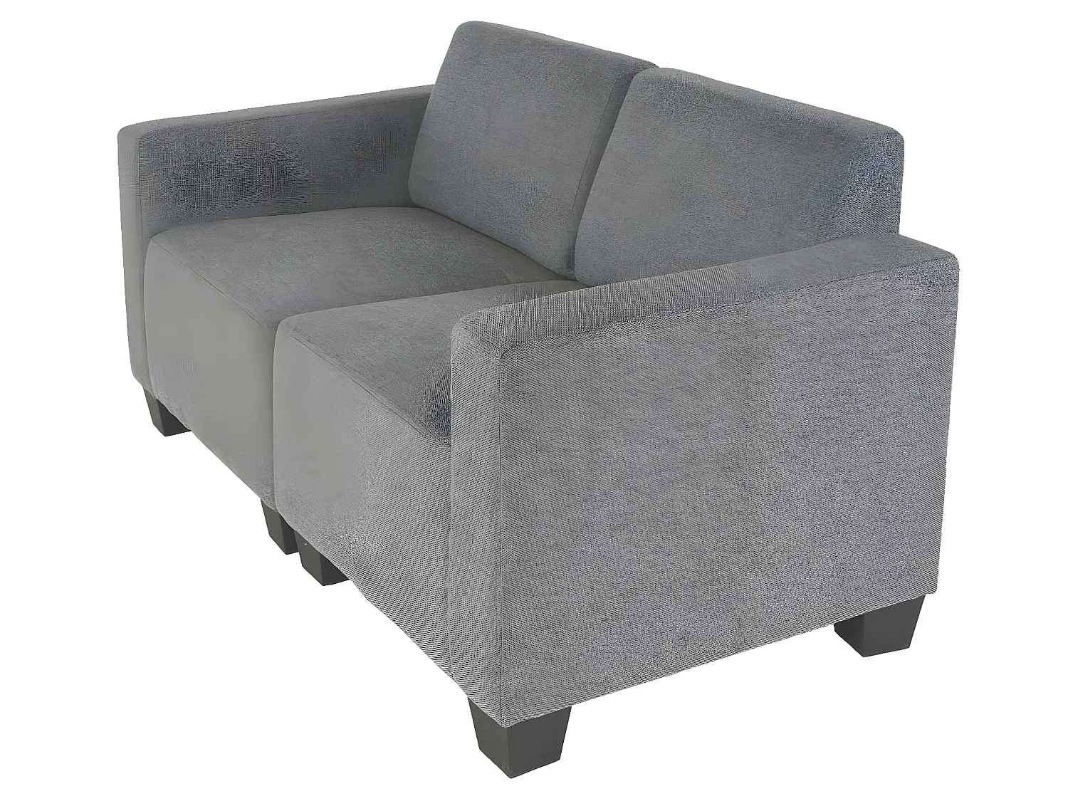 Modulaire Canapé 2 places Canapé Moncalieri,  gris