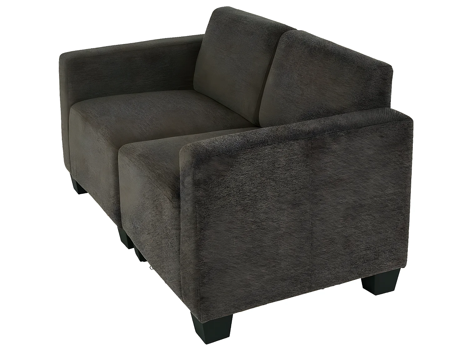 Modułowa sofa 2-osobowa Moncalieri,  brązowy