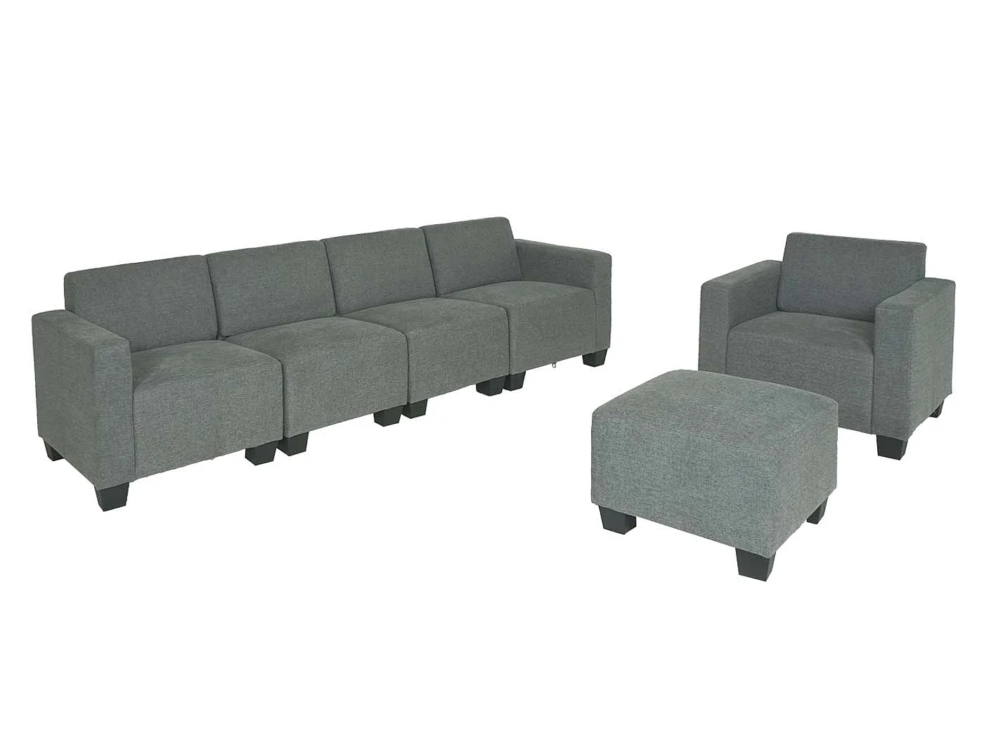 Système de canapés Moncalieri (6 pièces),  gris
