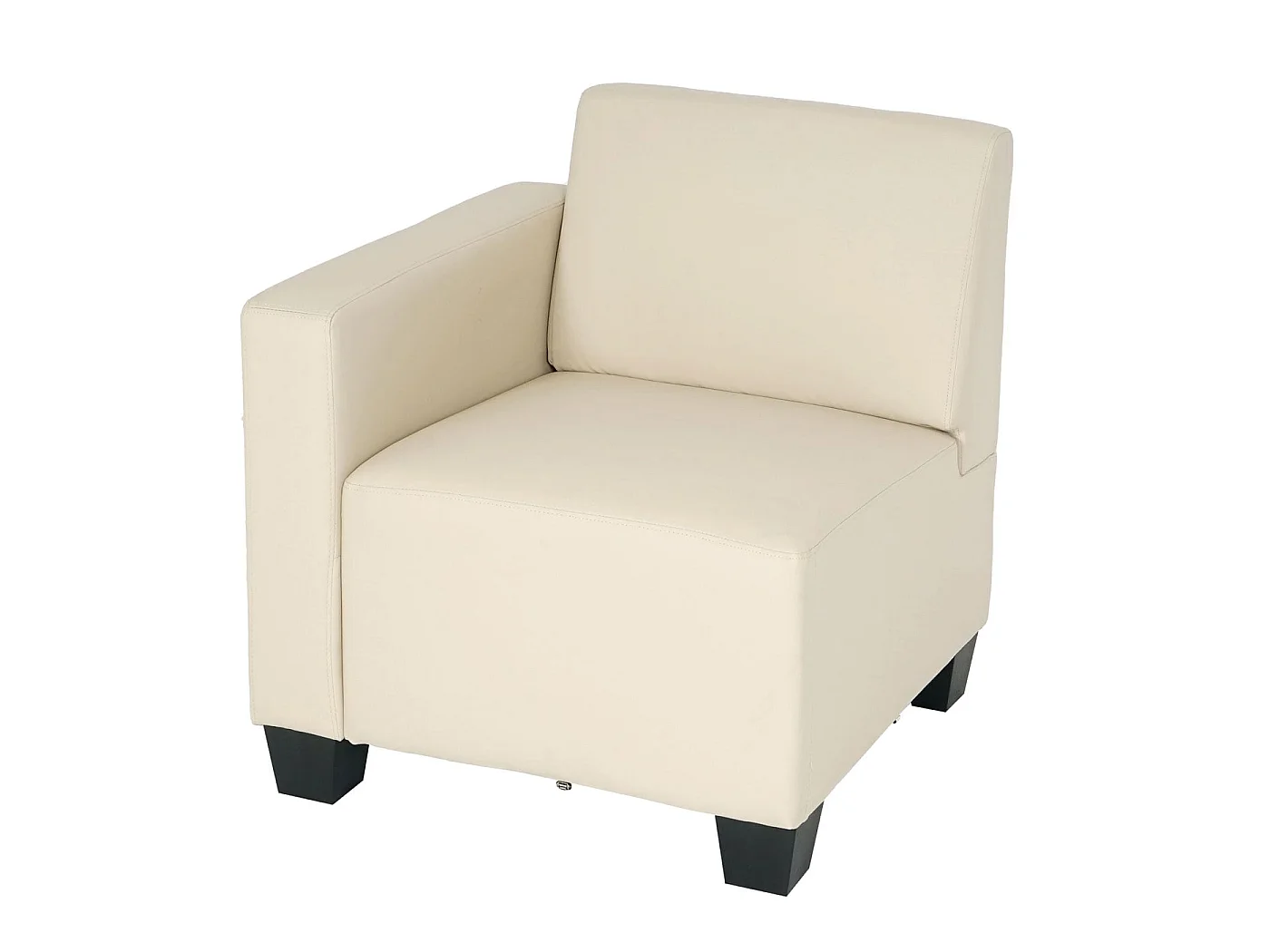 Canapé 4 places Moncalieri,  crème