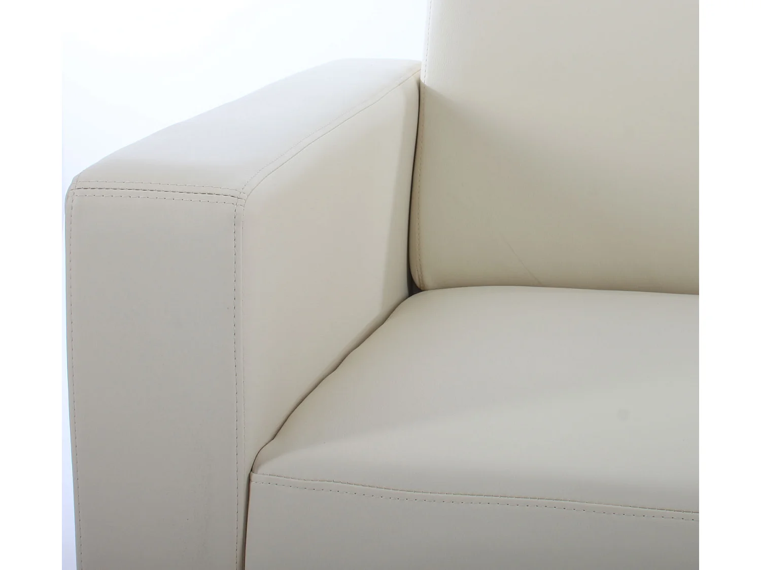 Moncalieri bankstel (set van 2),  crème