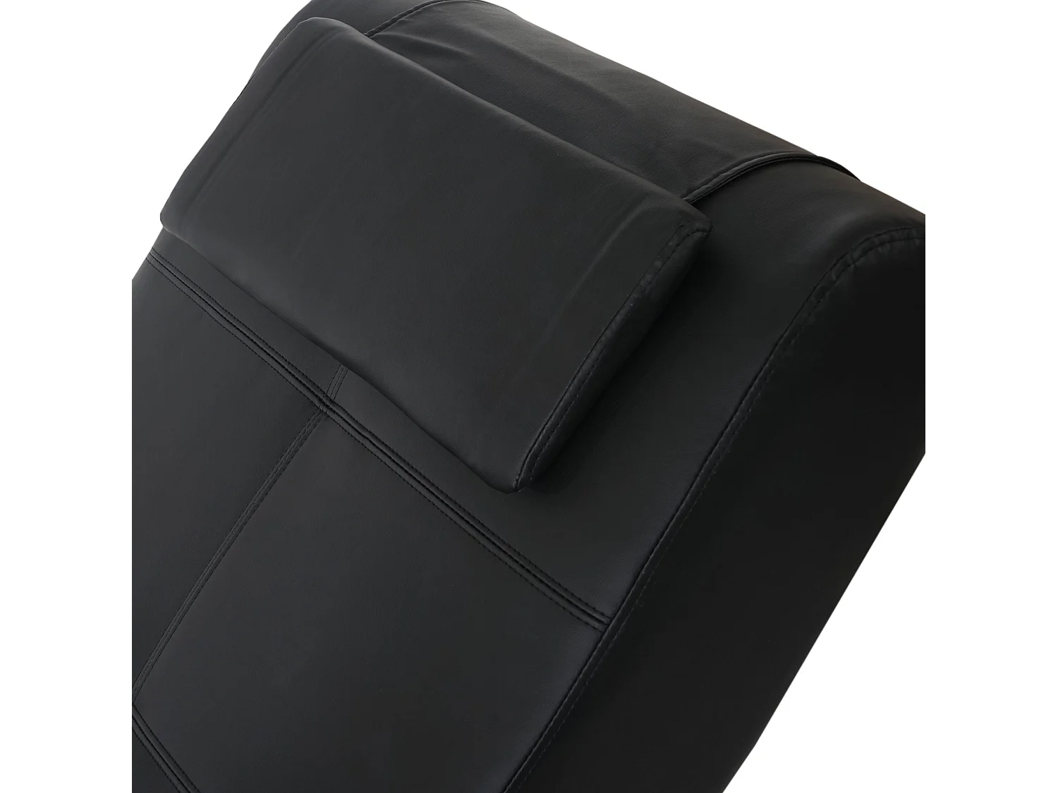 Relaxfauteuil Forli II kunstleer,  kunstleer, zwart