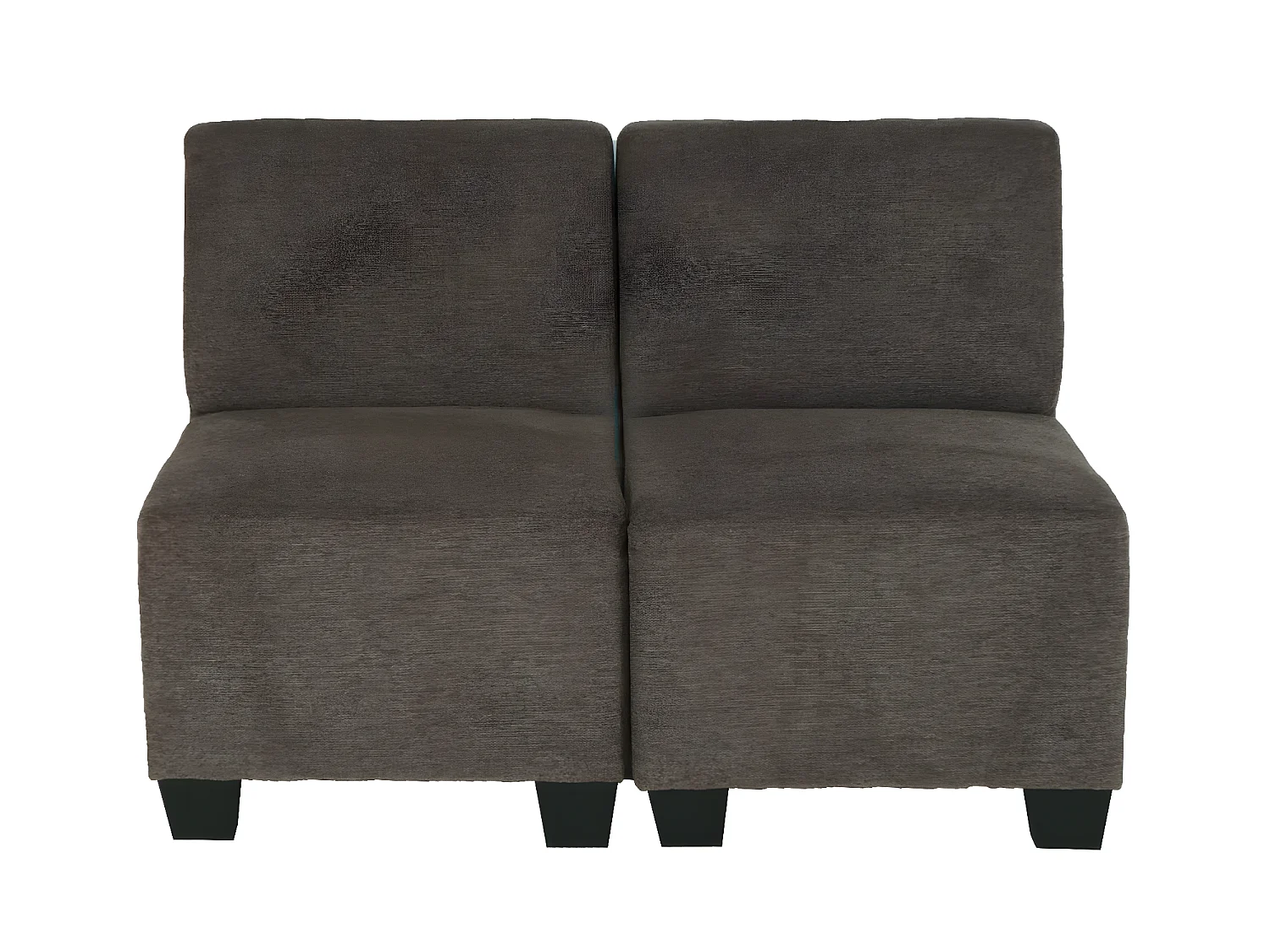 Modułowa sofa 2-osobowa Moncalieri,  brązowy, bez podłokietników