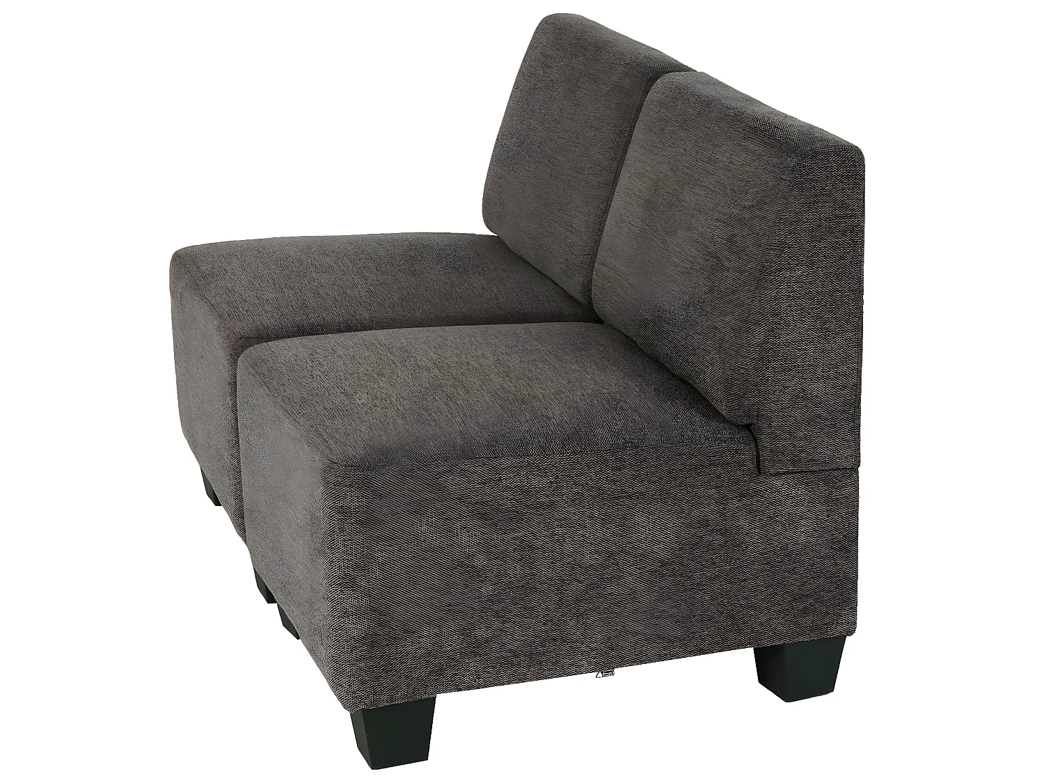 Modułowa sofa 2-osobowa Moncalieri,  brązowy, bez podłokietników