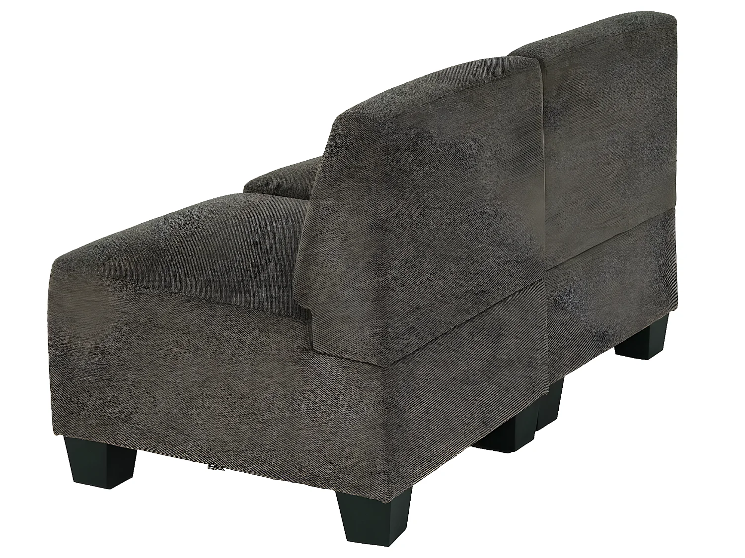 Modułowa sofa 2-osobowa Moncalieri,  brązowy, bez podłokietników