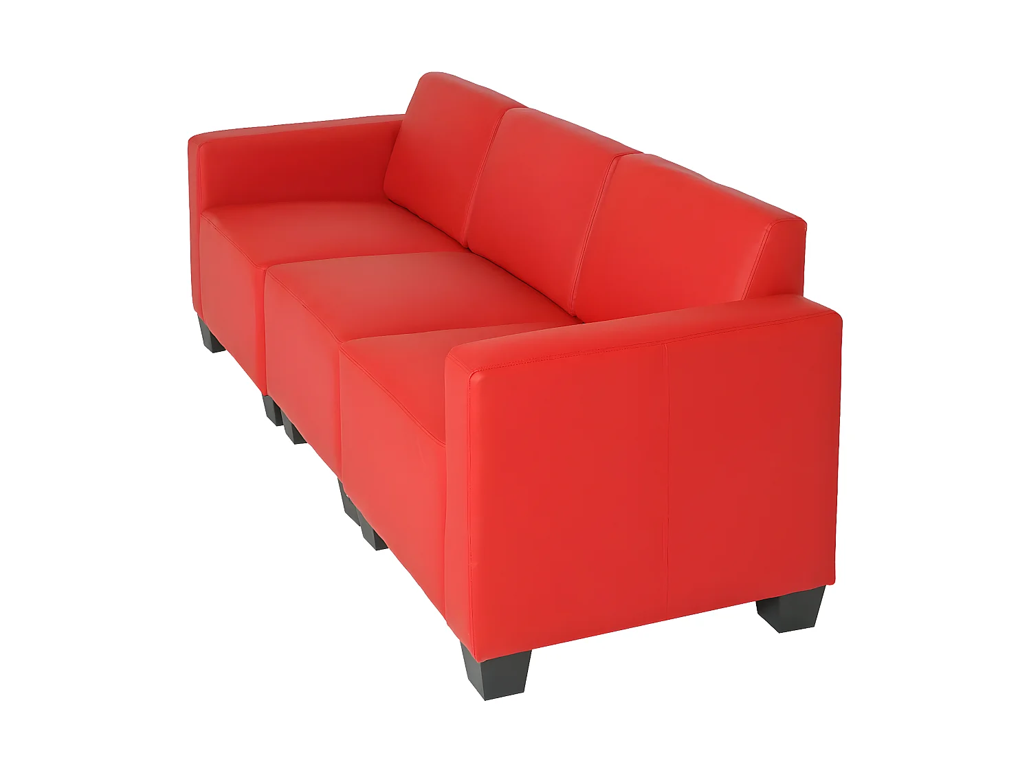 Sofa 3-osobowa Moncalieri,  Red