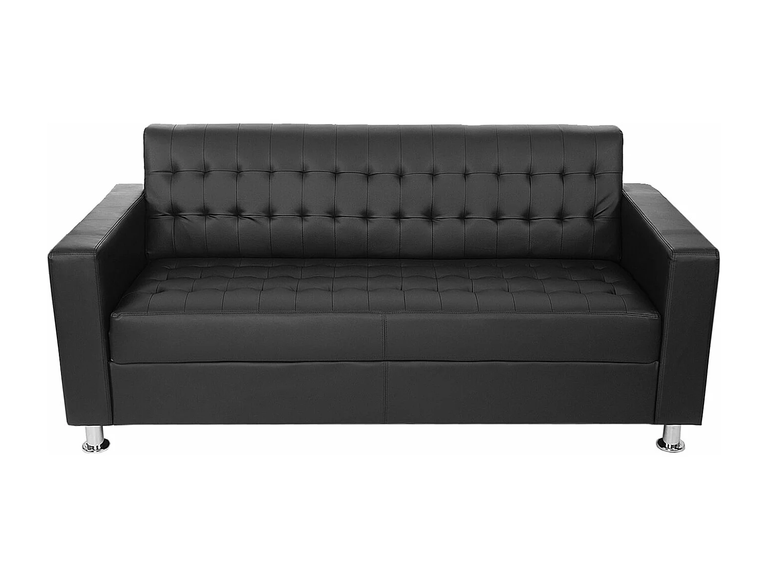 3-zitsbank Pori,  zwart