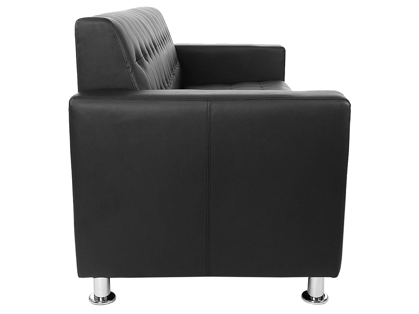 Sofa 3-osobowa Pori,  czarna