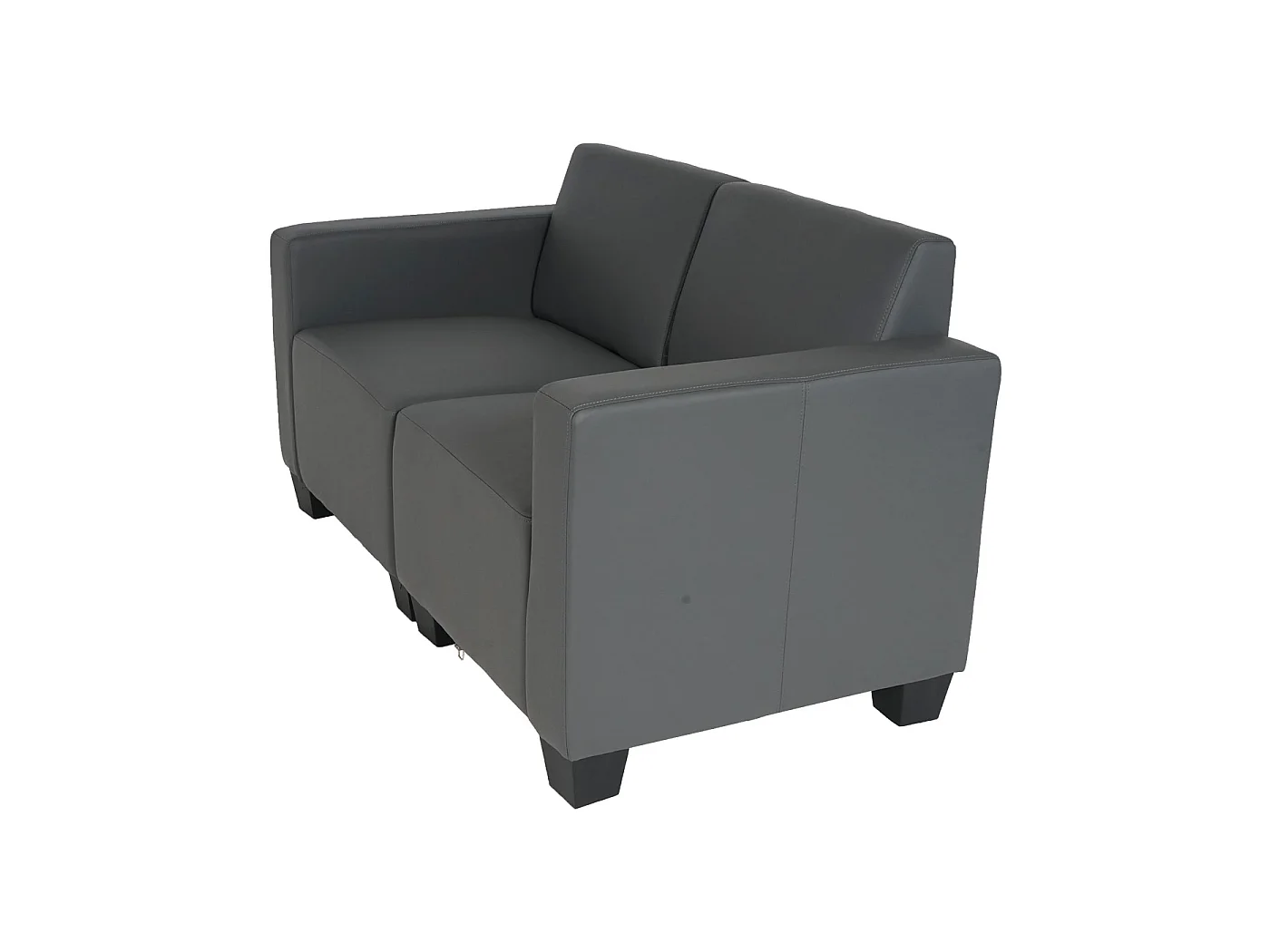 2-zitsbank Moncalieri,  donkergrijs