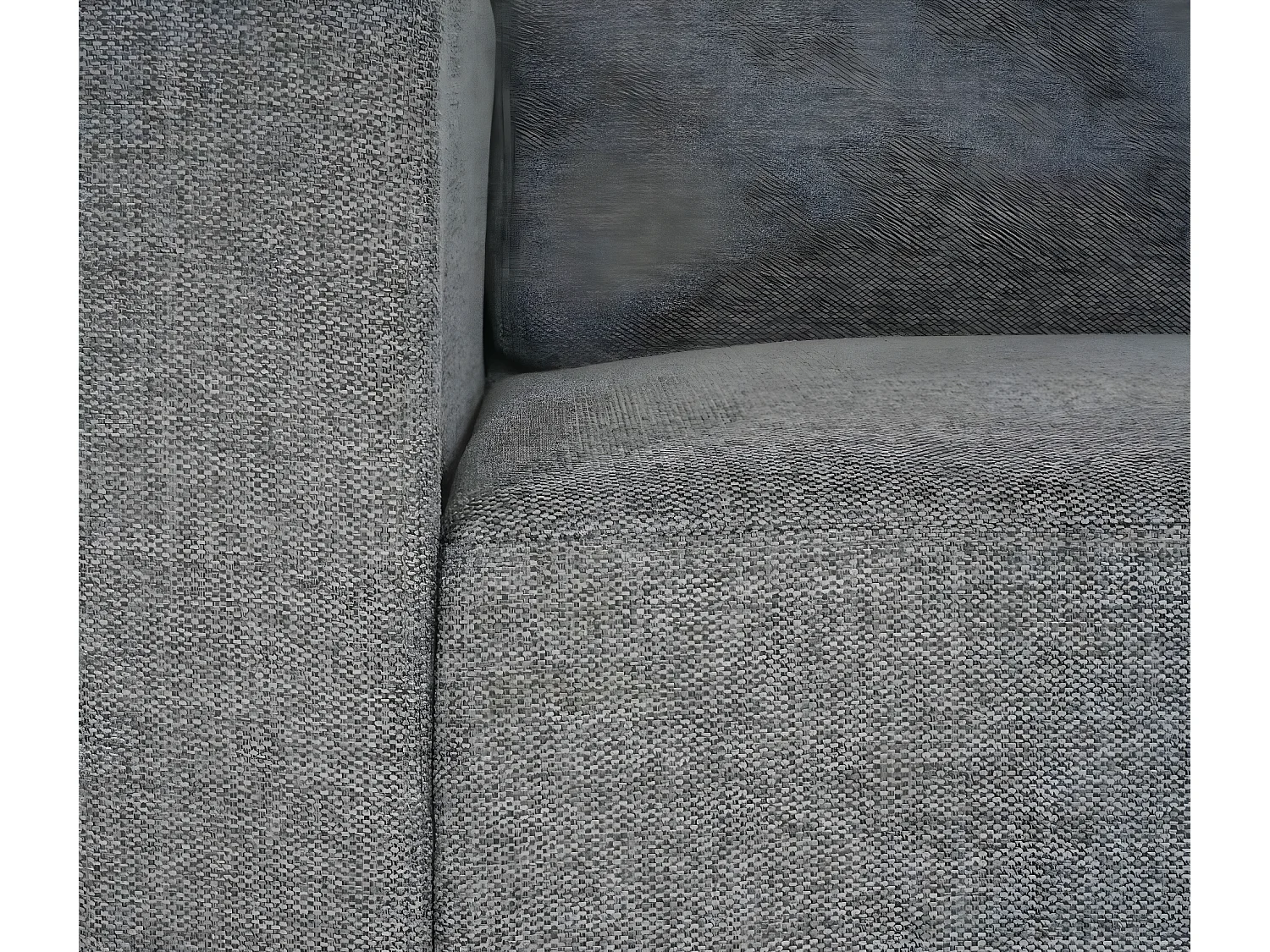 Modułowa sofa 4-osobowa Moncalieri,  szary