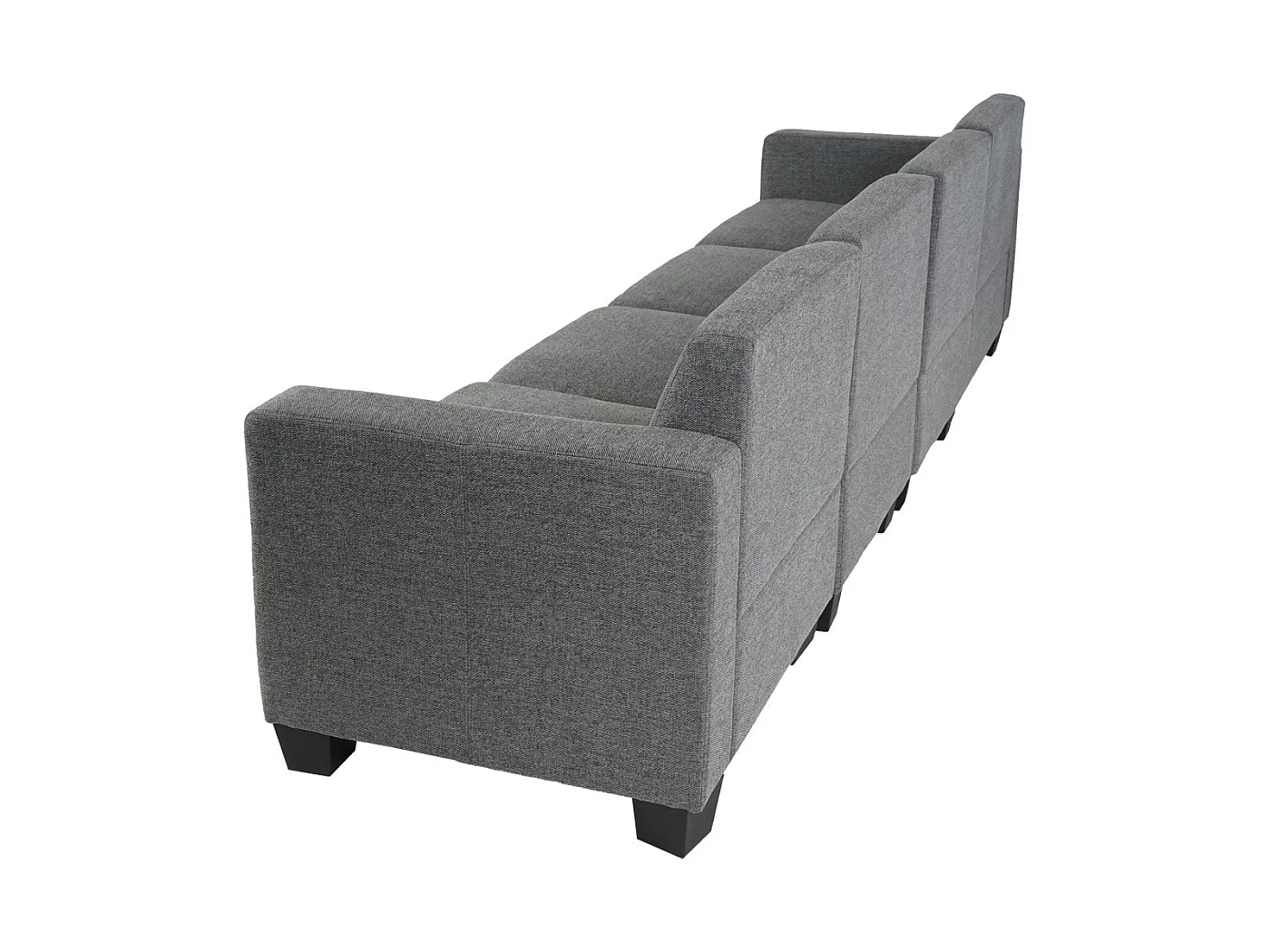 Modułowa 4-osobowa sofa Moncalieri,  szara