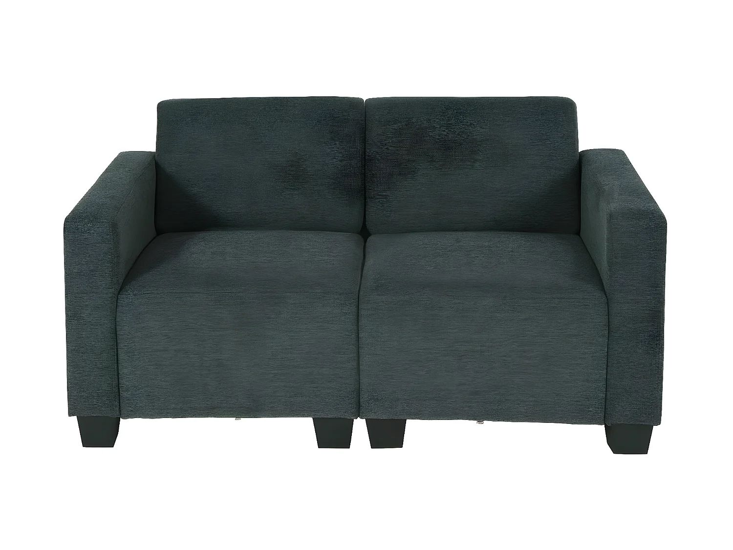 Modulaire 2-zitsbank Moncalieri,  antracietgrijs