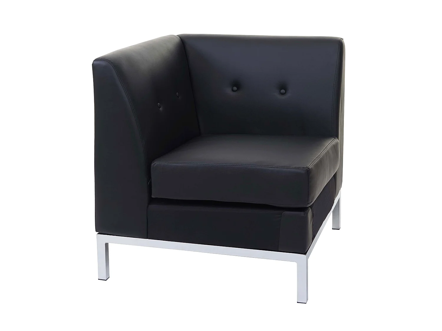 Fauteuil MCW-C19 Extensible,  noir