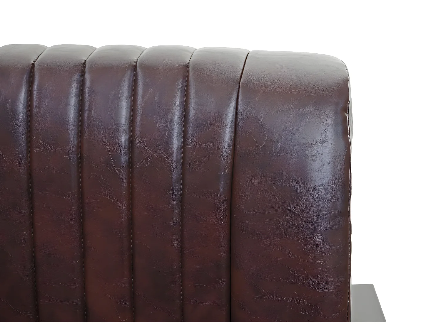 2er Sofa MCW-H10, Vintage braun