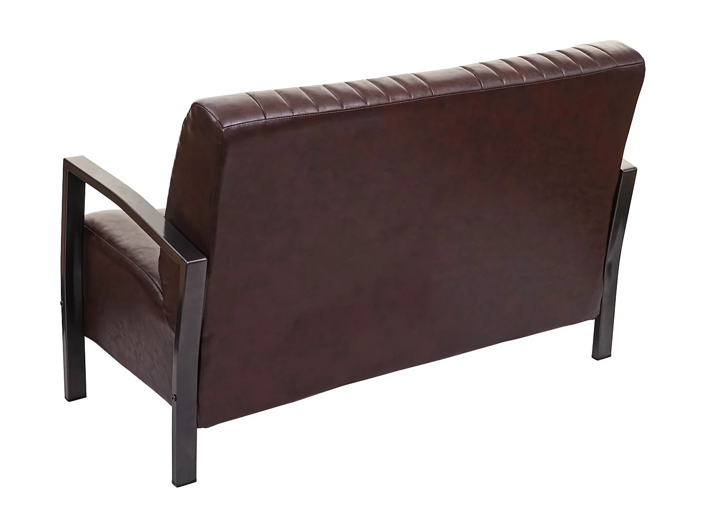 2er Sofa MCW-H10, Vintage braun