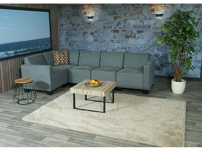 Sofa-systeem bankstel Moncalieri,  grijs