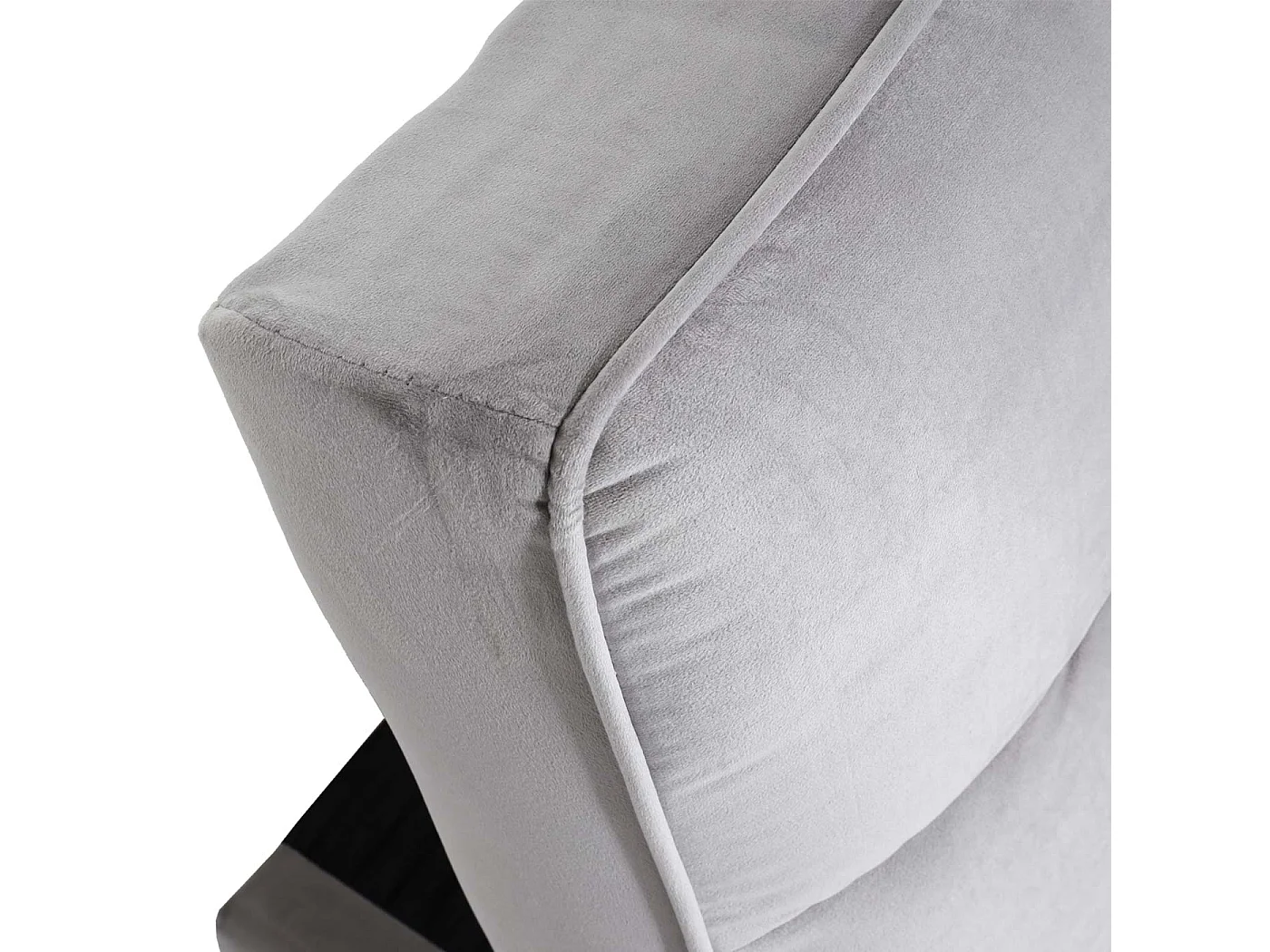 Sofa MCW-K21,  aksamit, szary