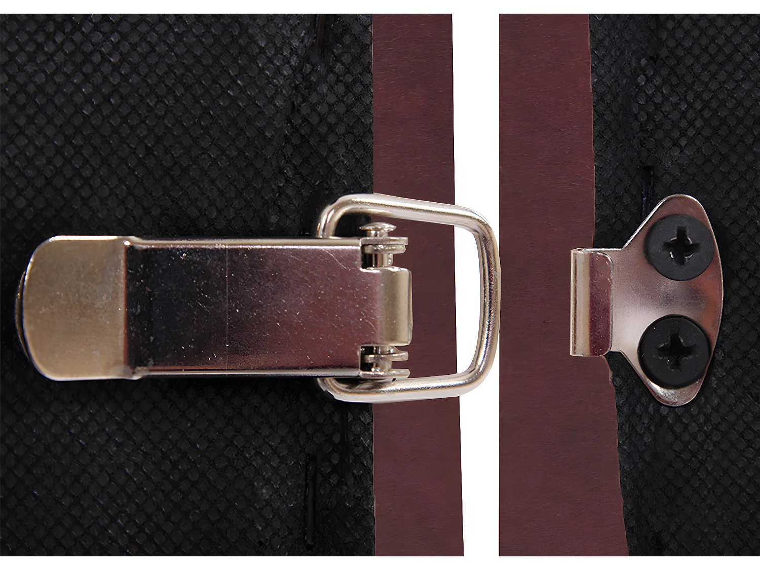 Salotto modulare componibile lounge moderno Lione N71 ecopelle divano 3 posti senza braccioli bordeaux