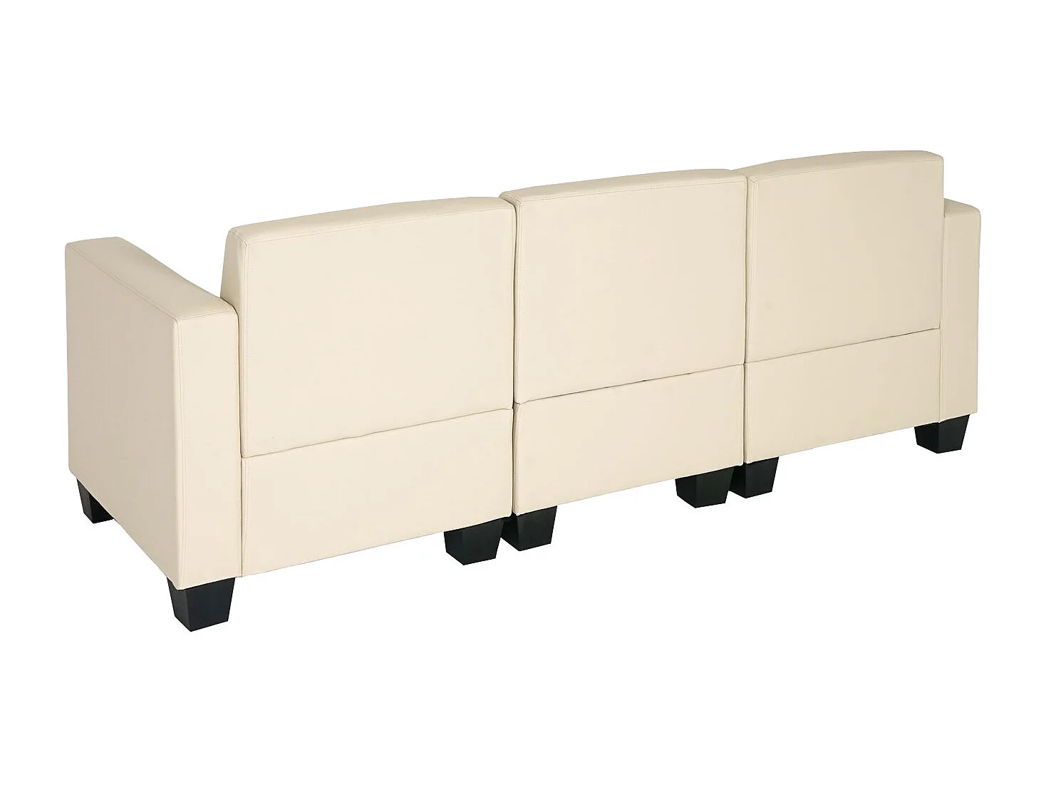 Canapé 3 places Moncalieri,  crème