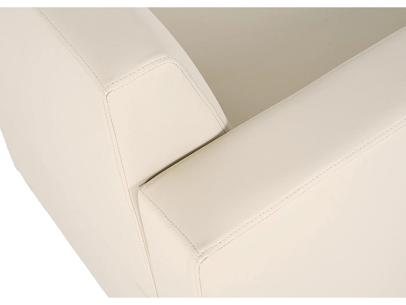 Canapé 3 places Moncalieri,  crème