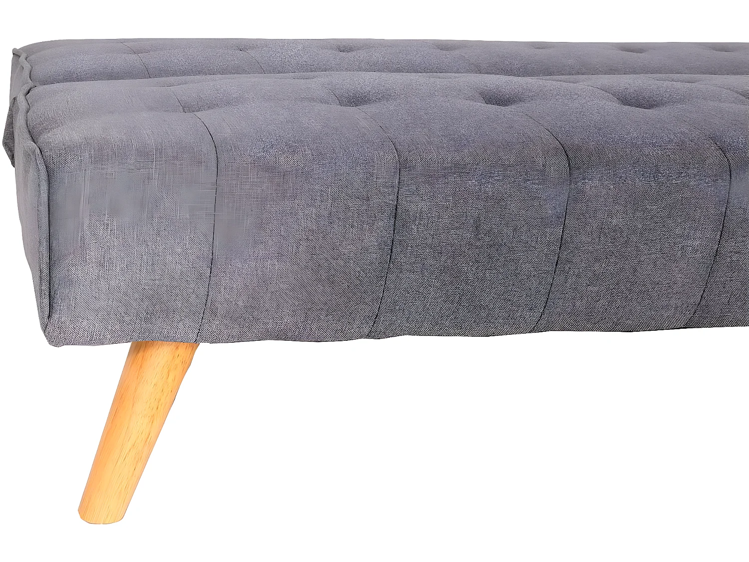 Sofa narożna MCW-K38,  jasnoszary
