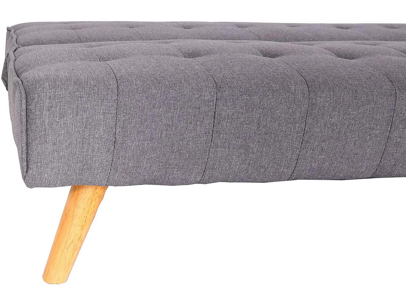 Ecksofa MCW-K38, Hellgrau