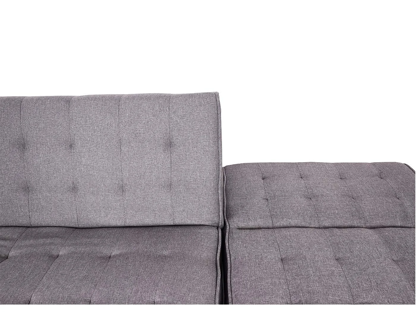 Ecksofa MCW-K38, Hellgrau