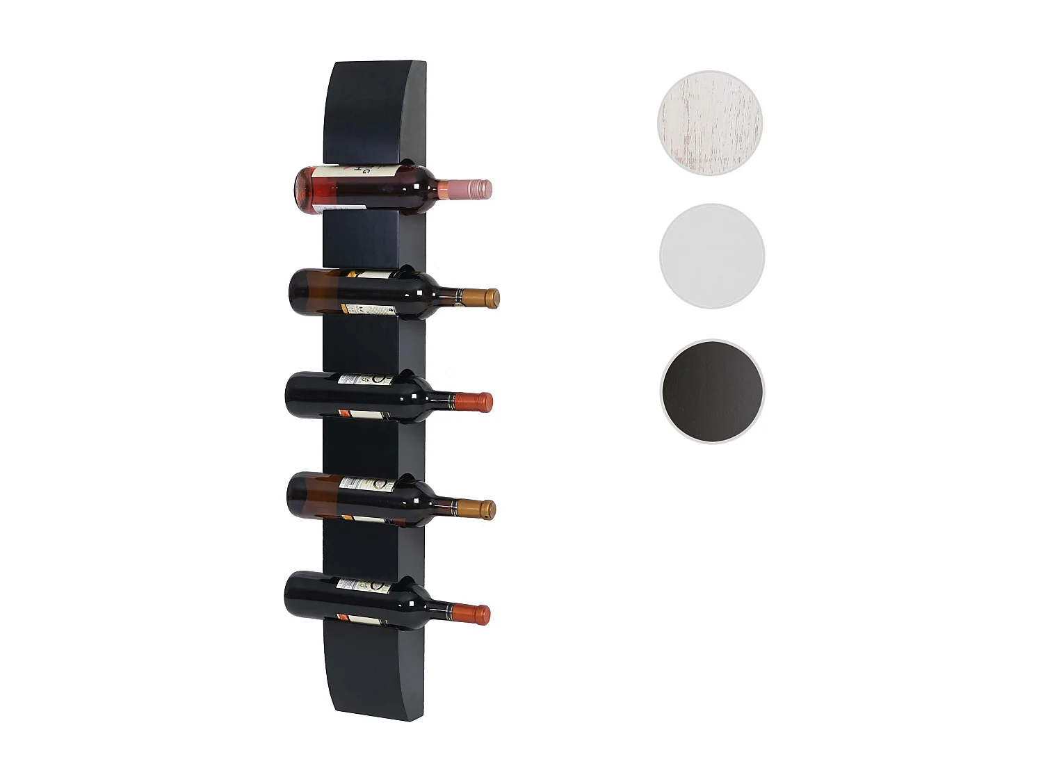 Weinregal Millau, Schwarz