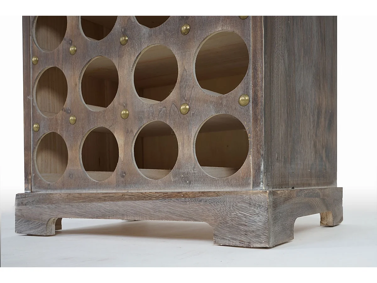 Weinregal Torre  H323, Braun