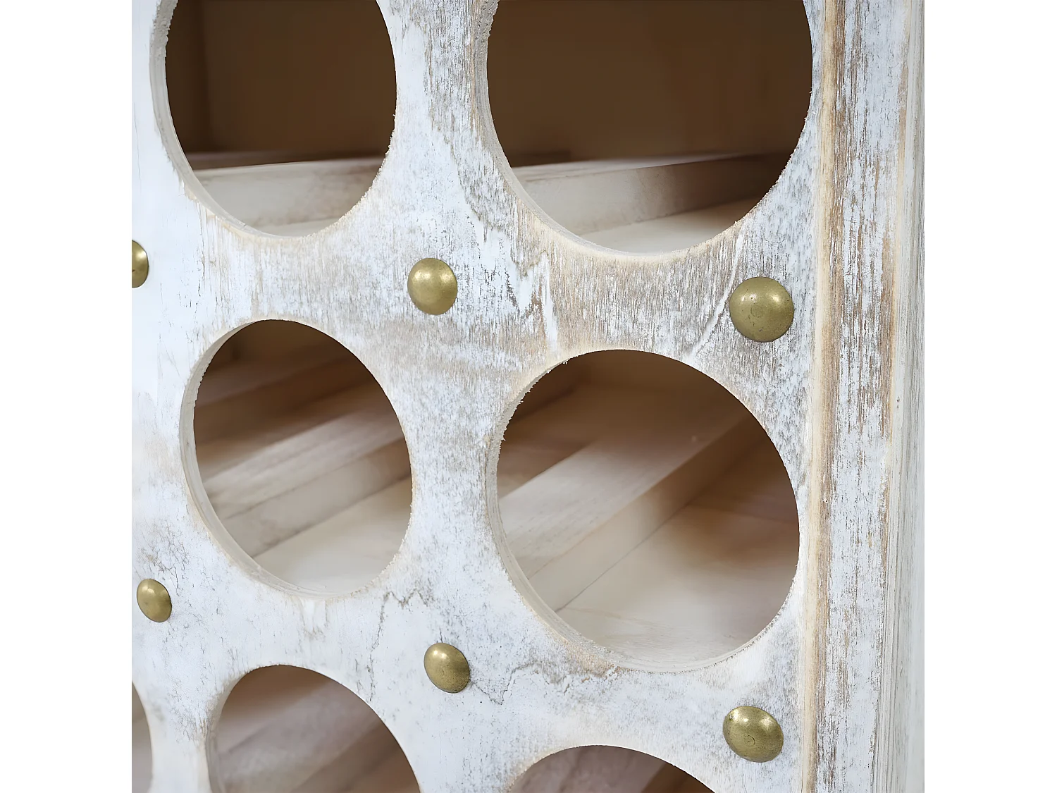 Estante para vinhos Torre H323,  branco