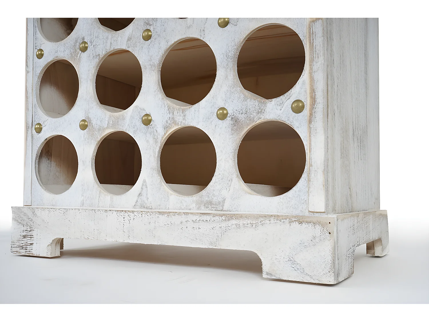 Estante para vinhos Torre H323,  branco