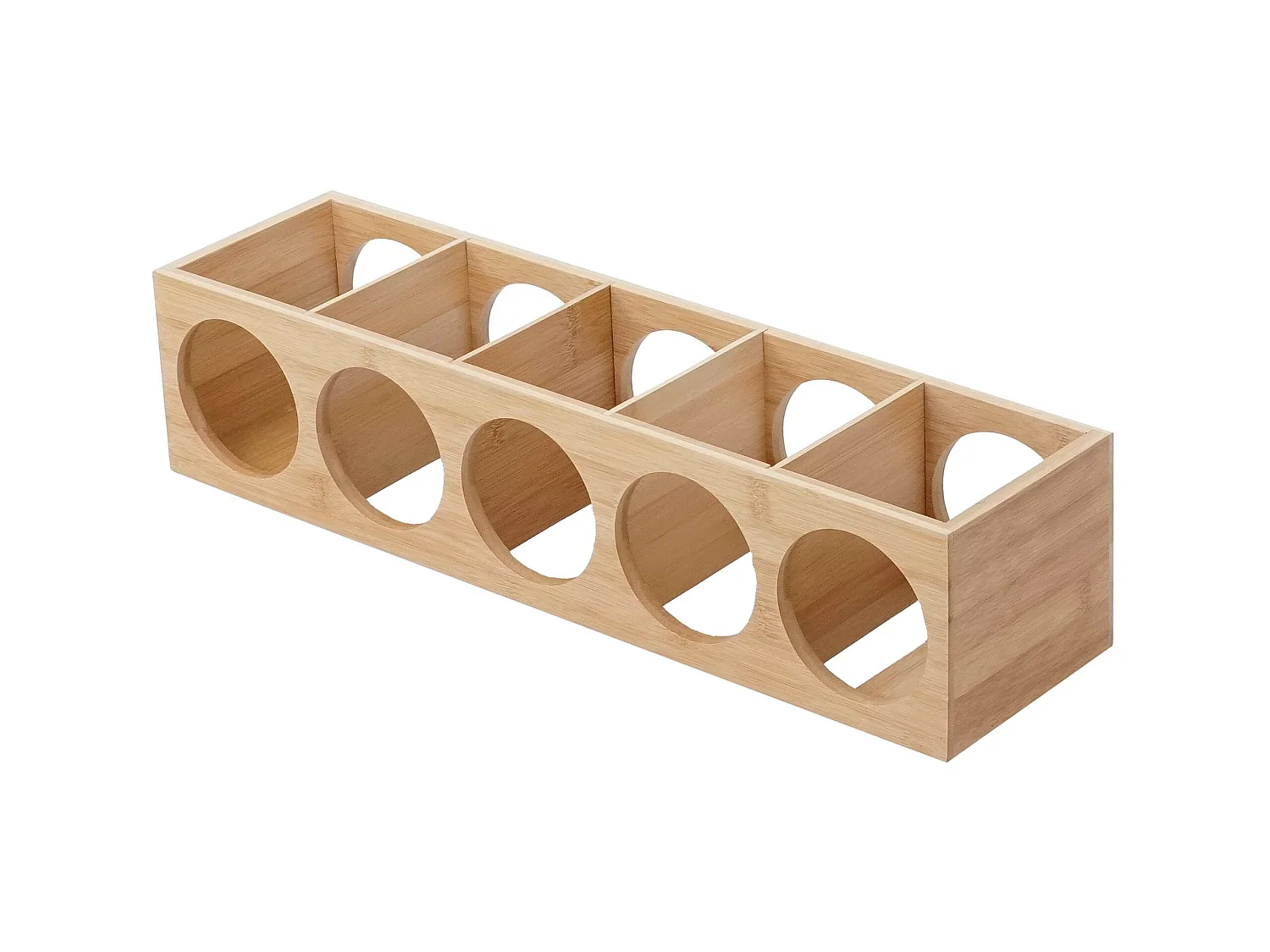 Casier à vin MCW-B89 Bambou,  4 pièces