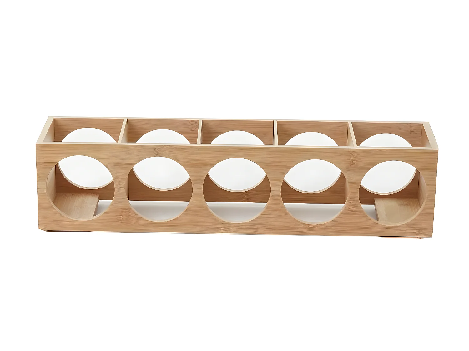 Casier à vin MCW-B89 Bambou,  4 pièces