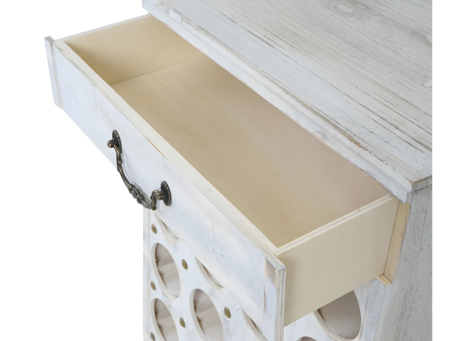 Casier à vin Torre H324,  blanc