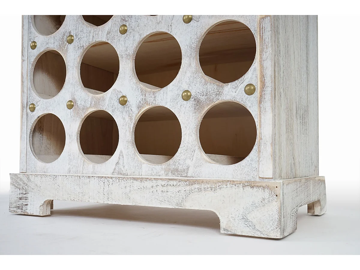 Casier à vin Torre H324,  blanc