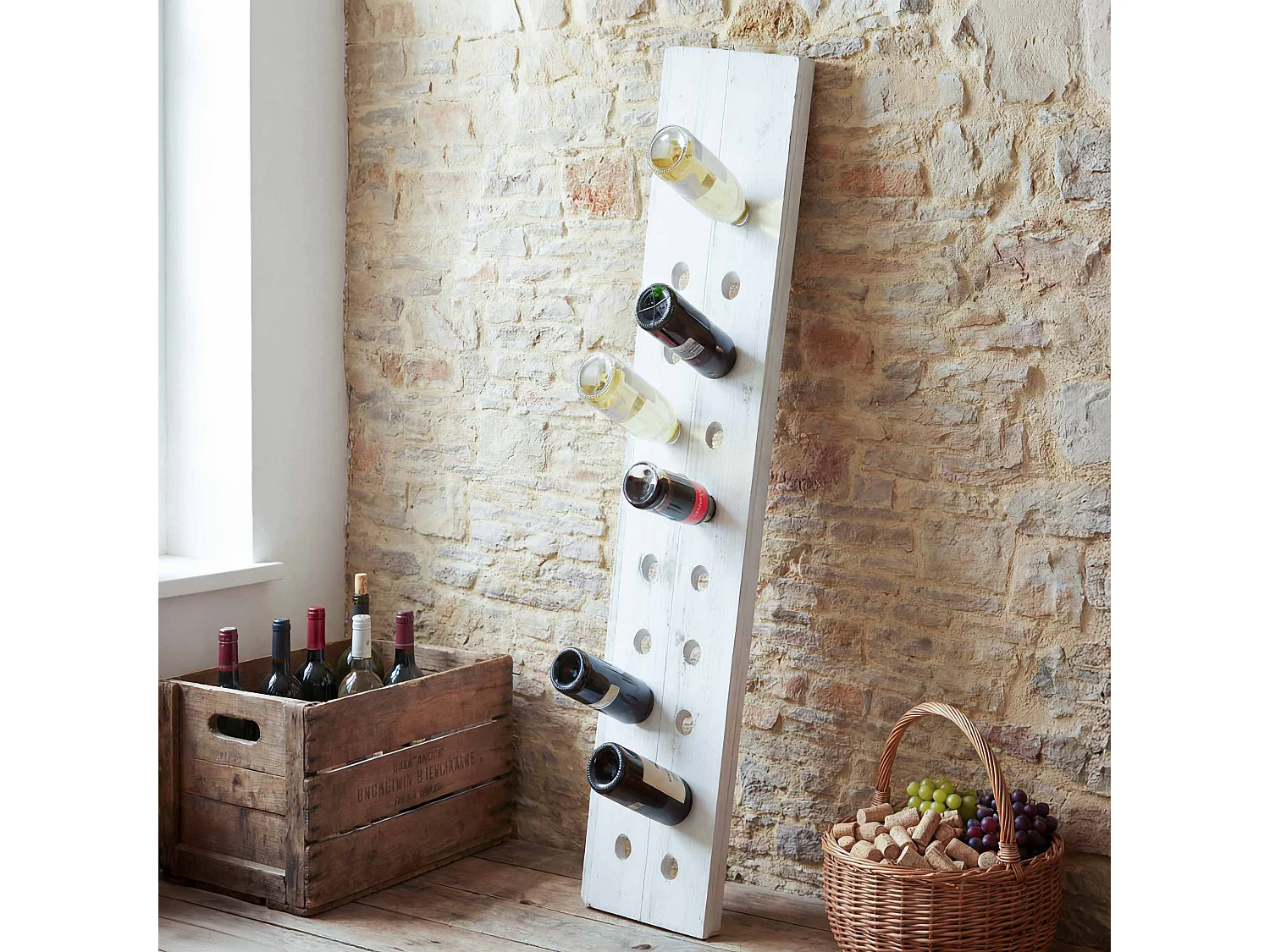 Decoratief trillend bord,  wit